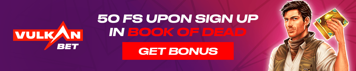 VulkanBet 50 Free Spins